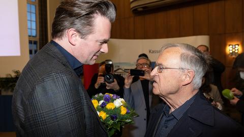 Sven Schoeller und Hans Eichel