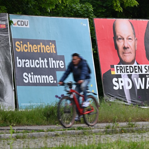 Parteien bei der Europawahl 2024 in Hessen