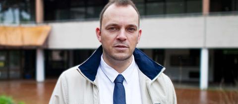 Pfungstadts Bürgermeister Patrick Koch im Jahr 2015