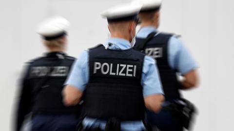 Polizisten auf Streife