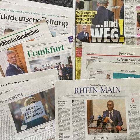 Presseschau zur Feldmann-Abwahl