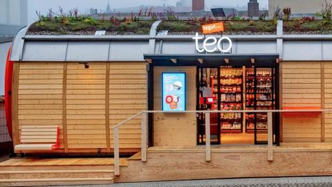 Ein Laden der Marke "Tegut Teo"