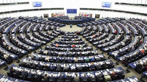 Das EU-Parlament in Straßburg