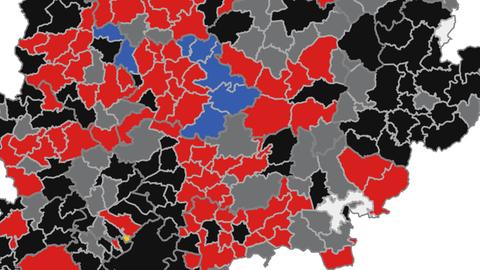 Kommunalwahlen Karte aktuell