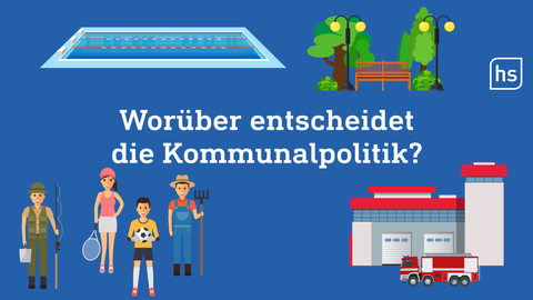 Worüber entscheidet die Kommunalpolitik?