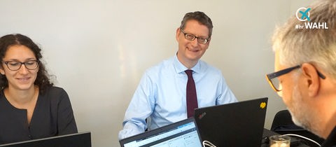 Foto von Thorsten Schäfer-Gümbel und Ankündigung des Livechats am 16.10.2018 um 8:30 Uhr