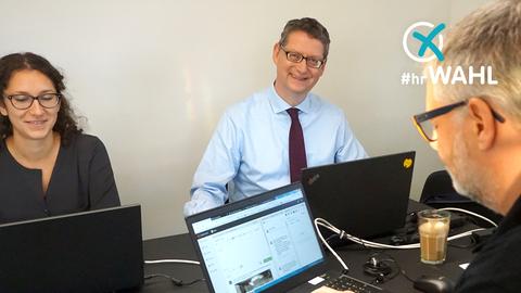 Foto von Thorsten Schäfer-Gümbel und Ankündigung des Livechats am 16.10.2018 um 8:30 Uhr