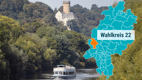 Die Lahn bei Runkel.