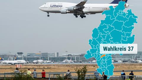 Der Frankfurter Flughafen.