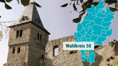 Burg Frankenstein bei Mühltal.