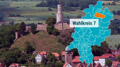 Die Felsburg in Felsberg.