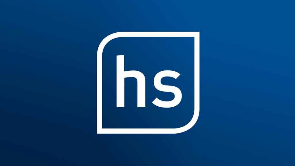 hessenschau-Schriftzug "hs"