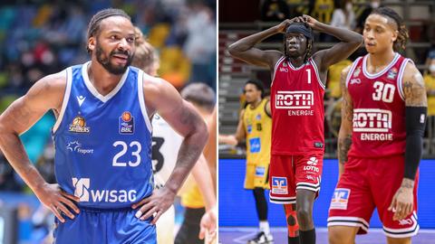 Gewohntes Bild in dieser Saison: lange Gesichter bei den Skyliners und den 46ers