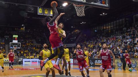 Die 46ers im Spiel in Oldenburg