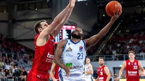 Die Skyliners Frankfurt hatten in Bamberg keine Chance.