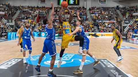 Am Ende chancenlos: Die Skyliners Frankfurt verlieren in Ludwigsburg.