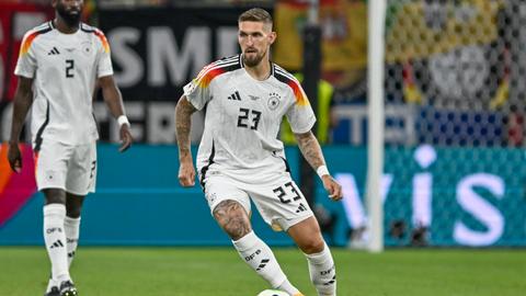 Robert Andrich beim EM-Spiel gegen die Schweiz