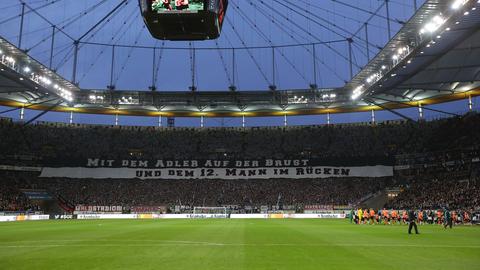 Choreo vom Hessenderby Eintracht Lilien