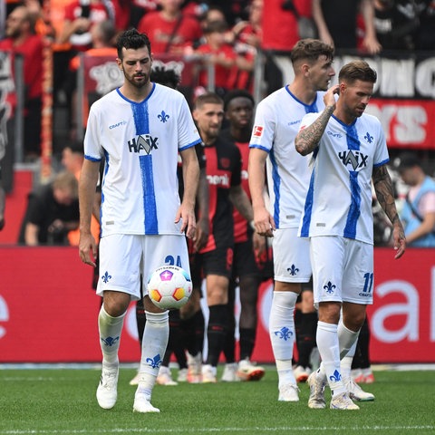 Bayer Leverkusen war eine Nummer zu groß für Darmstadt 98.