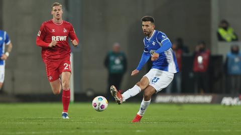 Klaus Gjasula im Spiel gegen Köln. 