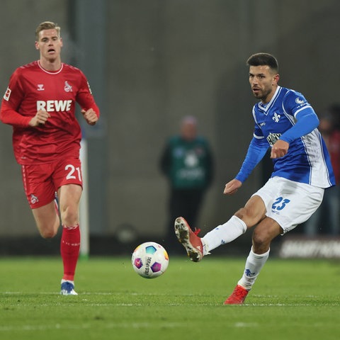 Klaus Gjasula im Spiel gegen Köln. 