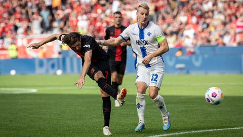 Fabian Holland im Spiel gegen Leverkusen