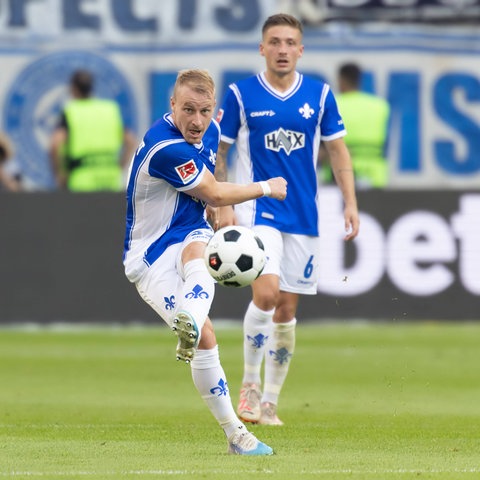 Fabian Holland und Marvin Mehlem von Darmstadt 98