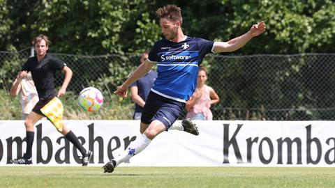 Matthias Bader im Testspiel der Lilien gegen den TSV Langstadt