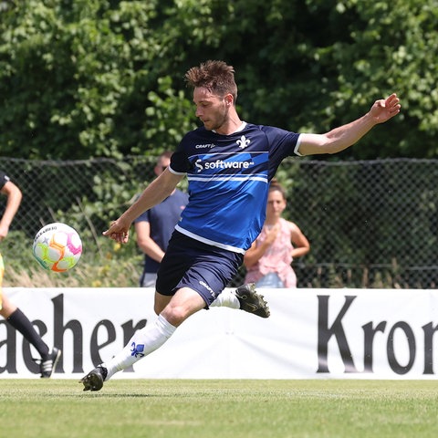 Matthias Bader im Testspiel der Lilien gegen den TSV Langstadt