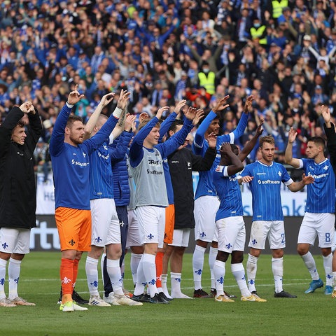Jubel bei Darmstadt 98