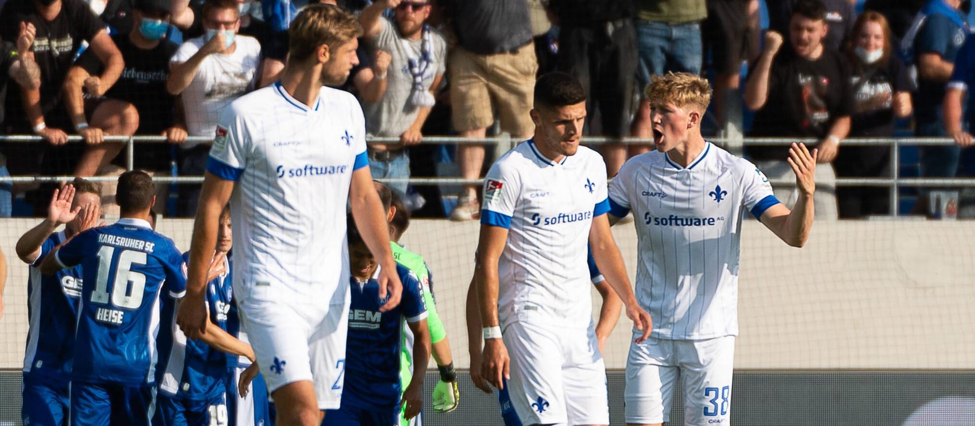 2. Liga: Darmstadt 98 verliert auch in Karlsruhe ...