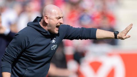 Hat den Glauben ans Wunder (fast) verloren: Lilien-Trainer Torsten Lieberknecht.