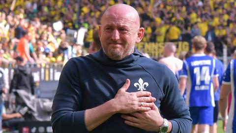 Torsten Lieberknecht hatte nach Abpfiff in Dortmund Tränen in den Augen.