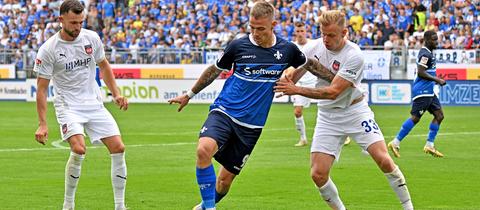 Das Unentschieden zwischennn Darmstadt 98 und der 1. FC Heidenheim geht in Ordnung.