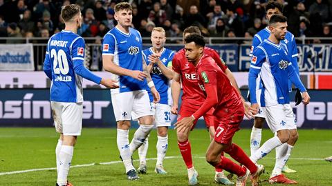 Davie Selke trifft für Köln in Darmstadt