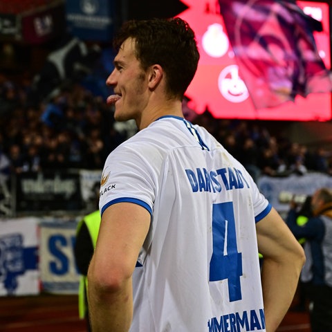 Christoph Zimmermann nach dem Spiel in Nürnberg