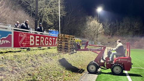 Vorbereitungen beim FSV Dörnberg