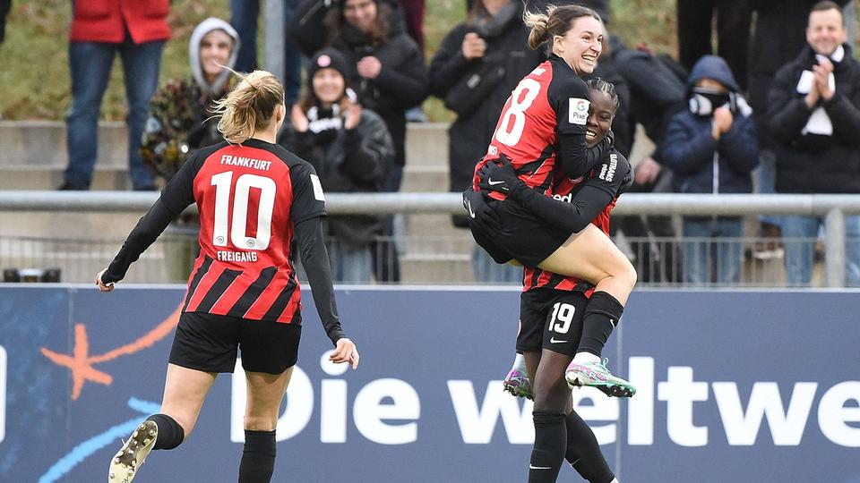 Frauen-Bundesliga: Eintracht Frankfurt besiegt die TSG Hoffenheim
