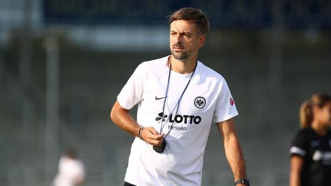 Eintracht-Trainer Niko Arnautis