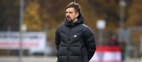 Eintracht-Trainer Niko Arnautis