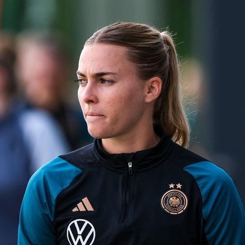 Laura Freigang beim DFB