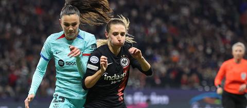 Eintracht Frankfurt Frauen gegen Barcelona