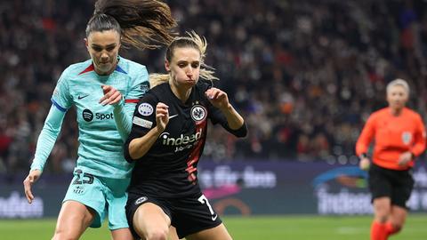 Eintracht Frankfurt Frauen gegen Barcelona
