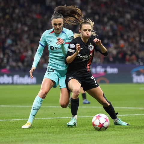 Eintracht Frankfurt Frauen gegen Barcelona