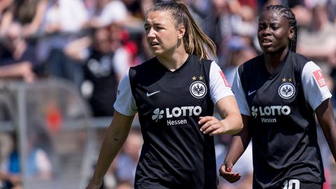 Kapitänin Tanja Pawollek will mit der Eintracht in die Gruppenphase der Champions League einziehen.
