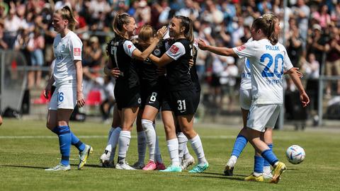 Eintracht Frankfurt Frauen Jubel