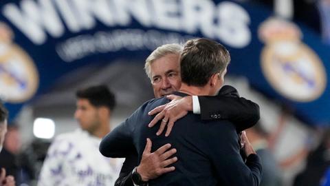 Ancelotti umarmt Glasner