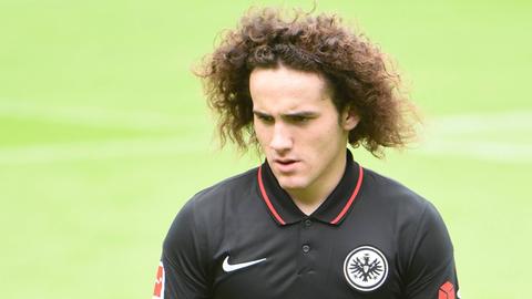 Fabio Blanco beim Auftakt-Training der Eintracht