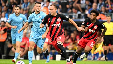 Mario Götze im Spiel in Bochum. 