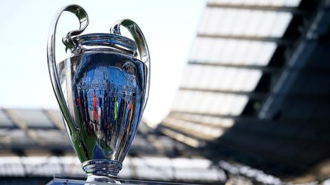 Die Trophäe der Champions League